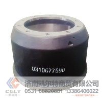 外贸出口重卡配件 Brake Drum 0310677590 刹车鼓 重汽豪沃斯太尔汕德卡豪瀚前制动鼓后制动鼓