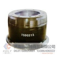 厂家直销 Brake Drum 1590313 零部件 重汽豪沃斯太尔汕德卡豪瀚前制动鼓后制动鼓