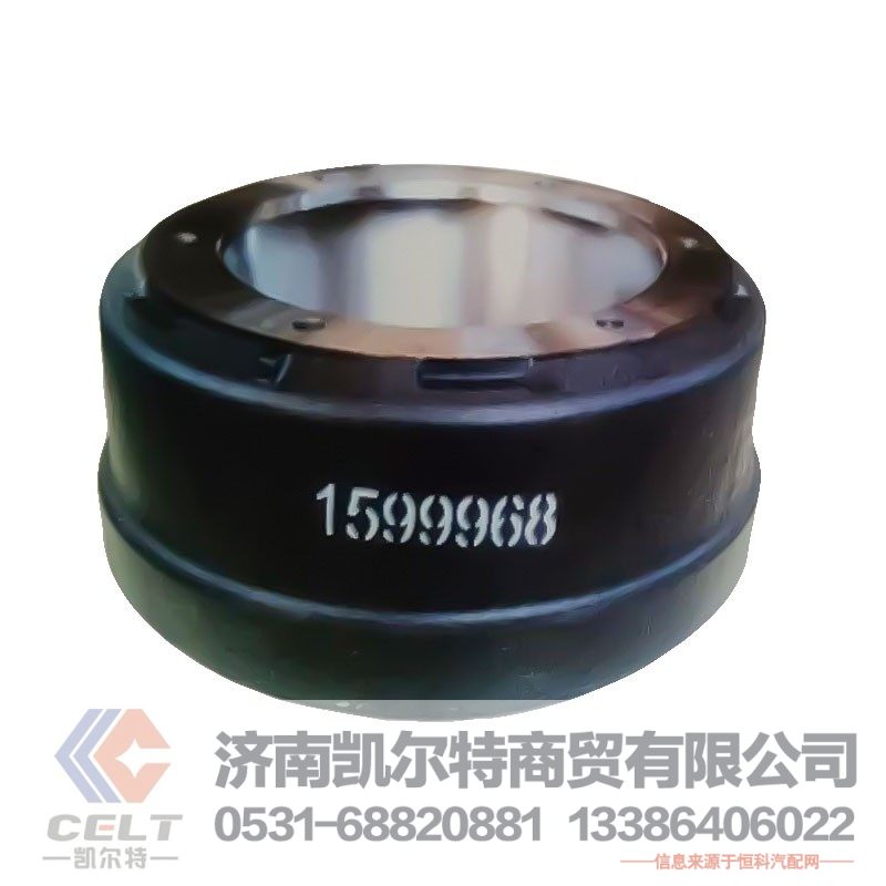 仓库现货 批发出口 Brake Drum 1599968  重汽豪沃斯太尔汕德卡豪瀚前制动鼓后制动鼓