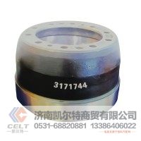 厂家直供 Brake Drum 3171744 外贸出口重汽 重汽豪沃斯太尔汕德卡豪瀚前制动鼓后制动鼓