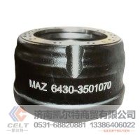 外贸出口重卡 Brake Drum 制动鼓 6430-3501070 重汽豪沃斯太尔汕德卡豪瀚前制动鼓后制动鼓