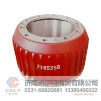 外贸出口 Brake Drum 制动鼓 7165358 重汽豪沃斯太尔汕德卡豪瀚前制动鼓后制动鼓