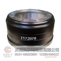 外贸出口重卡配件 Brake Drum 制动鼓 7172079 重汽豪沃斯太尔汕德卡豪瀚前制动鼓后制动鼓