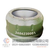 重卡配件 厂家直供 外贸 Brake Drum 3464230001 刹车鼓 重汽豪沃斯太尔汕德卡豪瀚前制动鼓后制动鼓