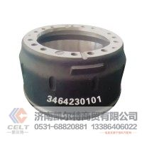 外贸出口重卡配件 Brake Drum 3464230101 刹车鼓 重汽豪沃斯太尔汕德卡豪瀚前制动鼓后制动鼓