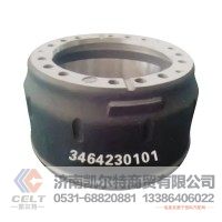 外贸出口重卡配件 Brake Drum 3464230101 刹车鼓 重汽豪沃斯太尔汕德卡豪瀚前制动鼓后制动鼓
