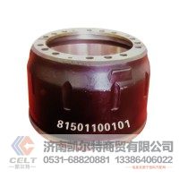 仓库现货 外贸出口 Brake Drum 81501100101 重汽豪沃斯太尔汕德卡豪瀚前制动鼓后制动鼓