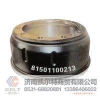 厂家直供 Brake Drum 81501100213 刹车鼓 重汽豪沃斯太尔汕德卡豪瀚前制动鼓后制动鼓