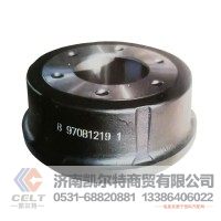 厂家直供 Brake Drum 8-97081219-1 外贸出口 重汽豪沃斯太尔汕德卡豪瀚前制动鼓后制动鼓