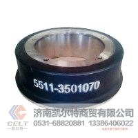 厂家直销 Brake Drum 5511-3501070 零部件 重汽豪沃斯太尔汕德卡豪瀚前制动鼓后制动鼓