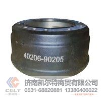 外贸出口重卡 Brake Drum 40206-90205 重汽豪沃斯太尔汕德卡豪瀚前制动鼓后制动鼓