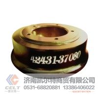 仓库现货 批发出口 Brake Drum 42431-37080 重汽豪沃斯太尔汕德卡豪瀚前制动鼓后制动鼓