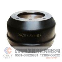 外贸出口 Brake Drum 43207-90107 外贸订单 重汽豪沃斯太尔汕德卡豪瀚前制动鼓后制动鼓
