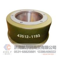 厂家直供 Brake Drum 43512-1710 外贸出口 重汽豪沃斯太尔汕德卡豪瀚前制动鼓后制动鼓