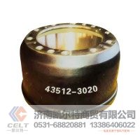 重卡配件 厂家直供 外贸 Brake Drum 43512-3020  重汽豪沃斯太尔汕德卡豪瀚前制动鼓后制动鼓