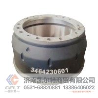 外贸出口重卡 Brake Drum 3464230601 刹车鼓 重汽豪沃斯太尔汕德卡豪瀚前制动鼓后制动鼓