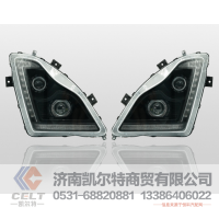 外贸出口东风新款天龙KL驾驶室前组合大灯总成带LED