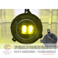 外贸出口重汽TX前防雾灯总成全LED超亮前雾灯图1
