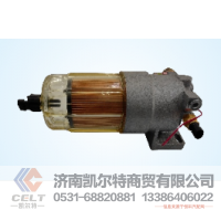 适配豪沃悍将统帅轻卡燃油滤芯总成 FS53060油水分离器