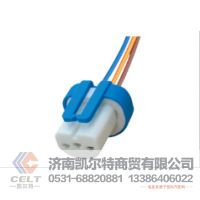 现货批发 重汽车灯配件 耐高温尼龙带保护继电器插座