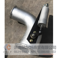 重汽豪沃全车配件WG9725542045豪沃排气蝶阀汽缸蝶阀缸
