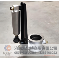 重汽豪沃轻卡排气制动阀 排气刹蝶阀助力缸制动蝶阀WG9100180002
