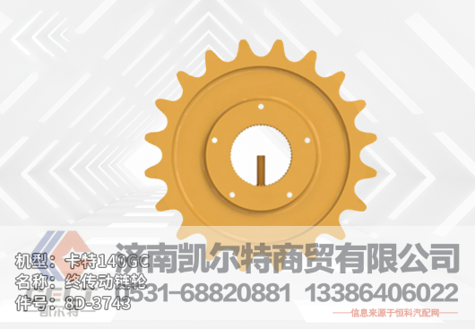 8D-3743,终传动链轮,济南凯尔特商贸有限公司