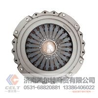 外貿(mào)供應(yīng) 重汽T7H汕德卡 430拉式離合器壓盤總成WG9525160013 材質(zhì)保障