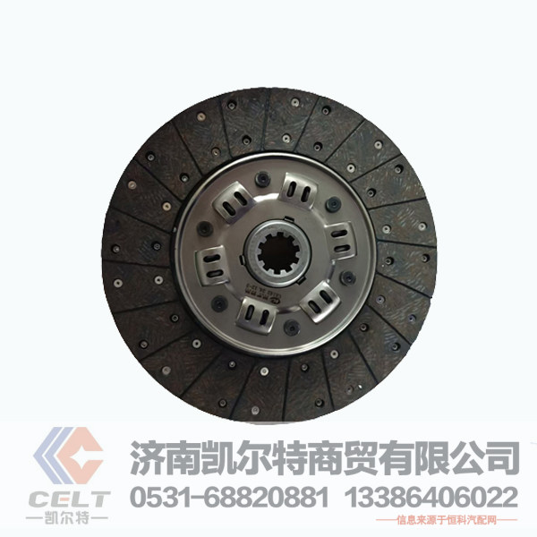 厂家现货 重汽T7H卡车离合器从动盘 YZ952516000002/430拉式离合器压盘离合片从动盘