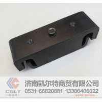 外贸订单备货 AZ9725591020豪沃A7发动机橡胶前支撑 陕汽潍柴配件