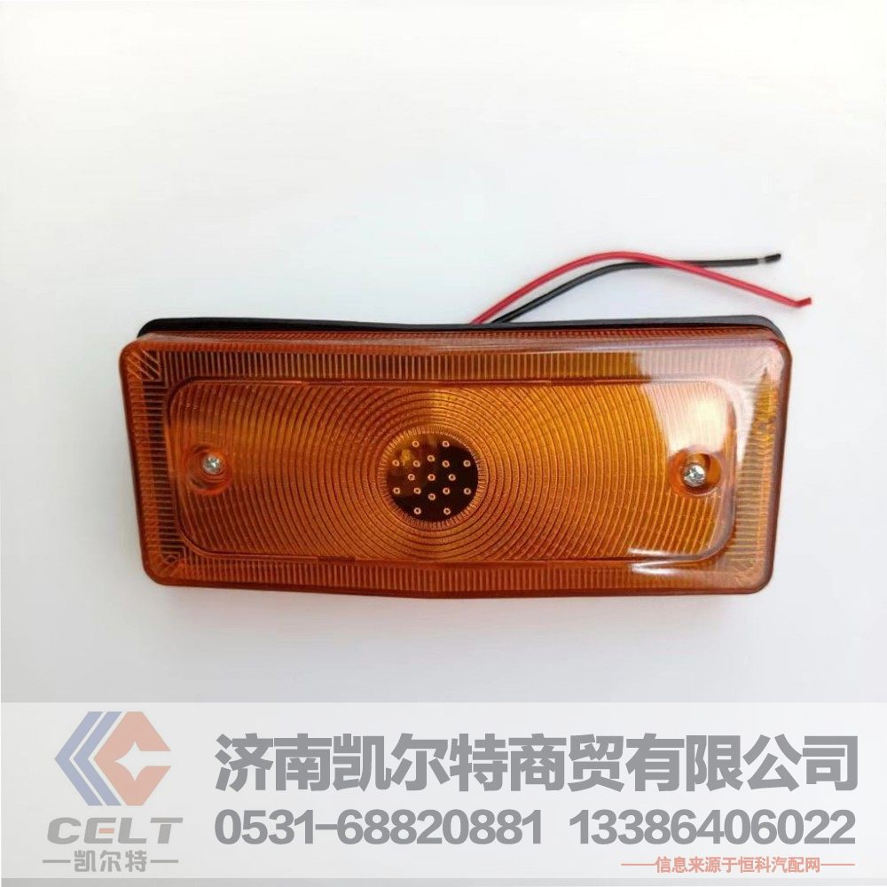 外贸出口 陕汽德龙新M3000自卸车保险杠灯 奥龙斯太尔保险杠转向灯