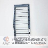 供应陕汽军车左前大灯防护栅总成（钢板保险杠）DZ95189583007大灯护网
