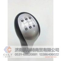 WG9900241001重汽豪沃T7H汕德卡C7H豪瀚变速器换挡手柄及挡位标牌总成(10挡)