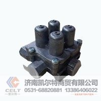 供应重汽豪沃A7 T7H T5G C7H汕德卡豪翰四回路保护阀WG9000360523