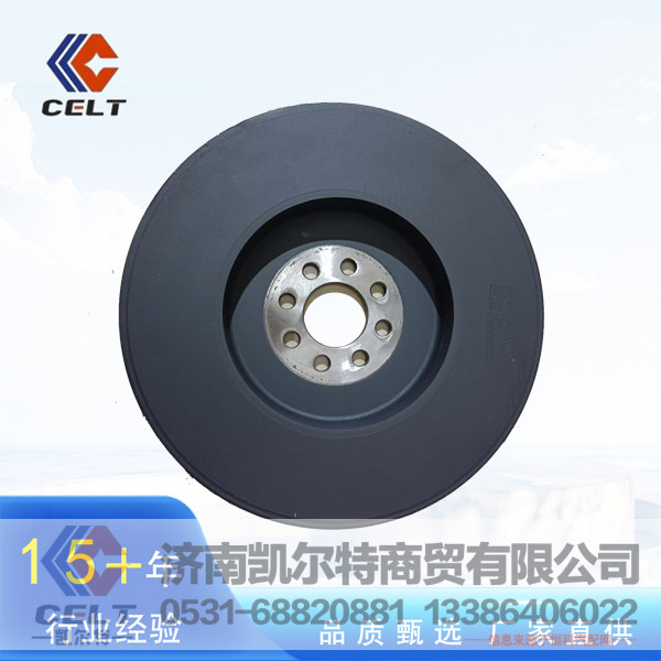 潍柴欧二发动机硅油减震器61560020010 供应重汽豪沃 斯太尔 汕德卡汽车配件