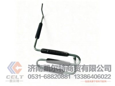 WG9725478135,帶散熱片回油鋼管總成,濟南凱爾特商貿(mào)有限公司