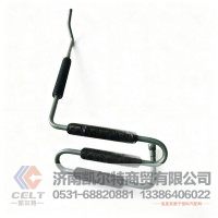 批发重汽豪沃配件 转向器方向机回油钢管总成带散热片WG9725478135