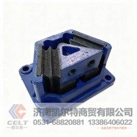 陕汽德龙新M3000左前减振垫 橡胶缓冲垫 发动机前支撑DZ95259590077