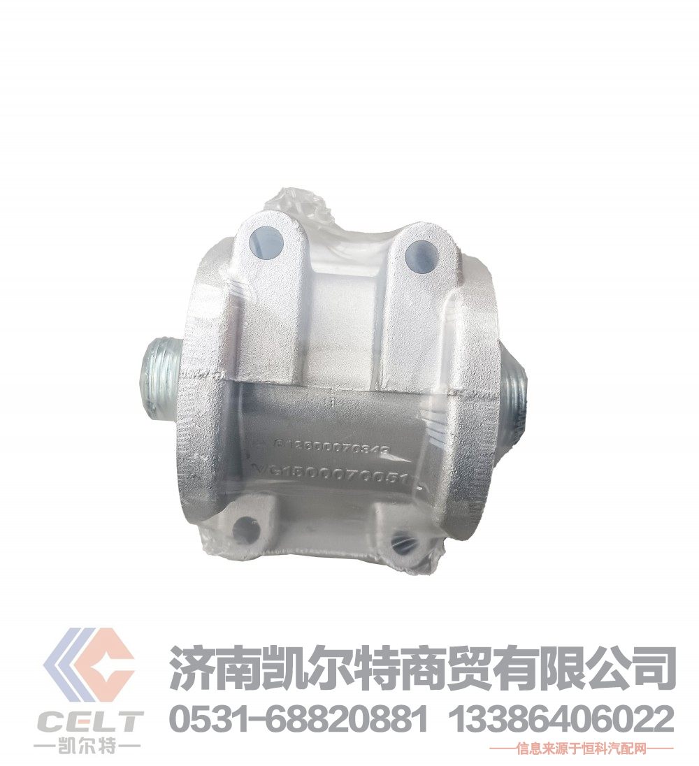 重汽潍柴发动机配件 VG1500070051机油滤清器底座 机油滤芯滤座组件
