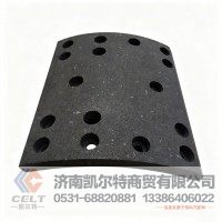 重卡剎車片廠家直供 新09豪沃剎車片15mm帶報警孔 455*265*243