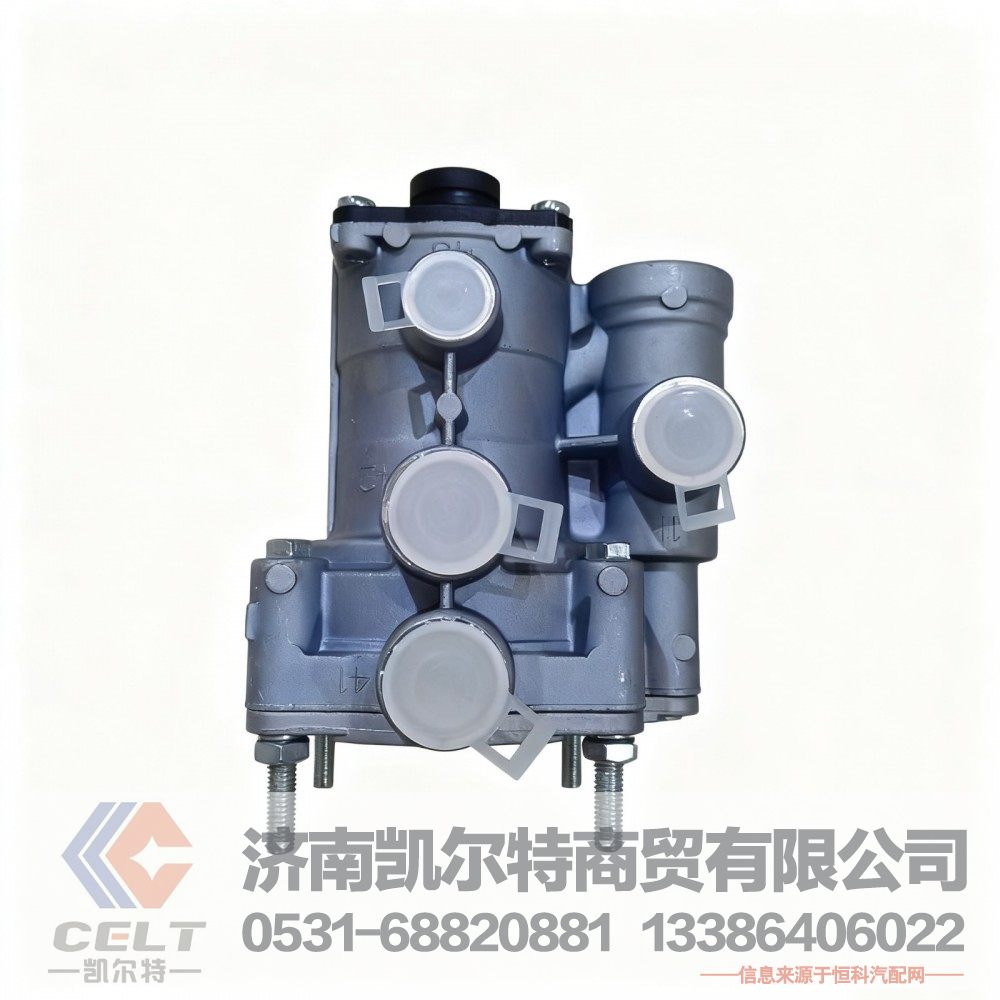 重卡挂车阀配件 陕汽德龙新M3000 带节流挂车控制阀WG9000360525