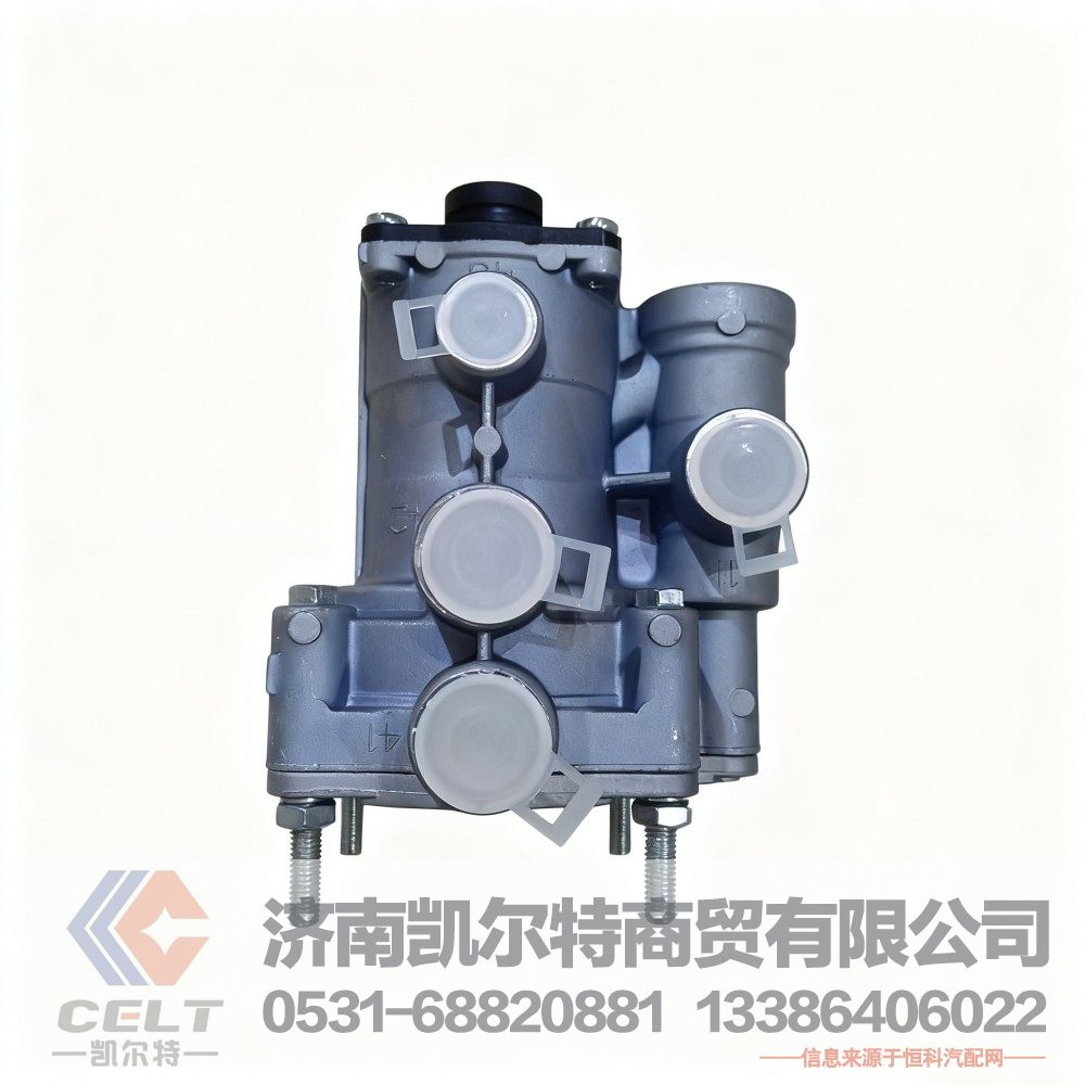 重卡挂车阀配件 陕汽德龙新M3000 带节流挂车控制阀WG9000360525