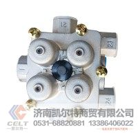 重汽汕德卡 T5 T7 豪沃08款四回路保护阀CK9000360523/WG9000360523