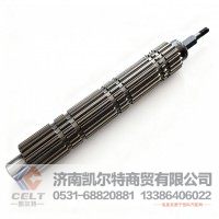 供应重汽豪沃十档变速箱主轴带球头总成WG2203040009 主轴二轴