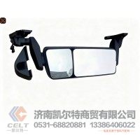 陕汽德龙X3000重卡驾驶室电动后视镜总成DZ14251770130 补盲后视镜总成