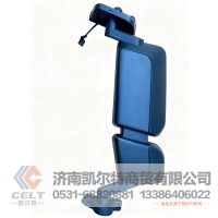 重汽豪沃配件 左后视镜总成 主后视电调电加热重汽MAX配件YZ167177000003