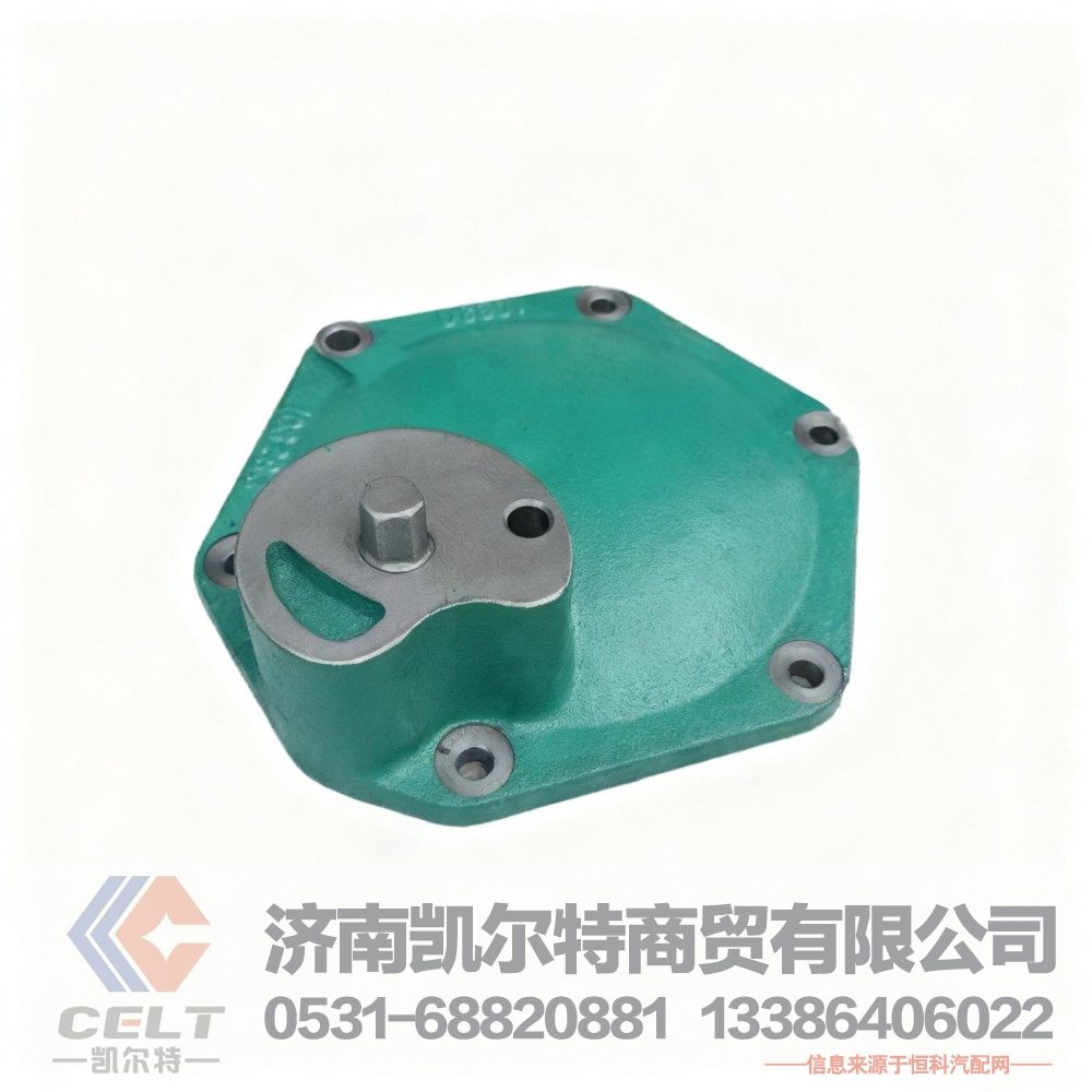 重汽豪沃空压机齿轮盖VG2600010830 重汽潍柴WP10 WP12发动机气泵缸盖