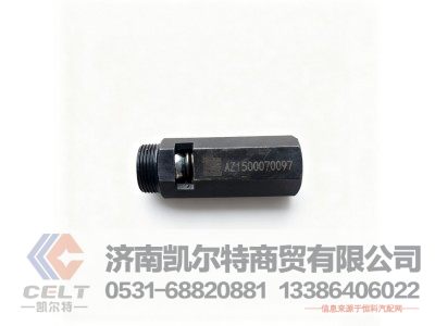 VG1500070097,主油道限压阀总成,济南凯尔特商贸有限公司