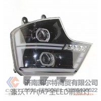 供应重汽豪沃A7前大灯总成 豪沃T7H前大灯 全LED大灯 重汽豪沃TX配件