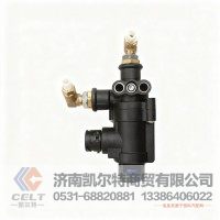 重卡配件批发 陕汽德龙电磁阀 常通型 二位三通电磁阀双接头DZ97189716022